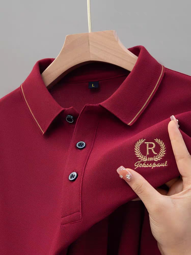 100% Premium PK Cotton Polo Shirt For Men's [Merron]